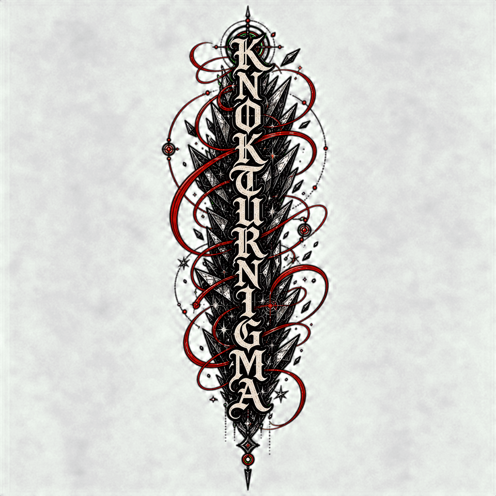 Knokturnigma es — Camiseta Obsidian Panther