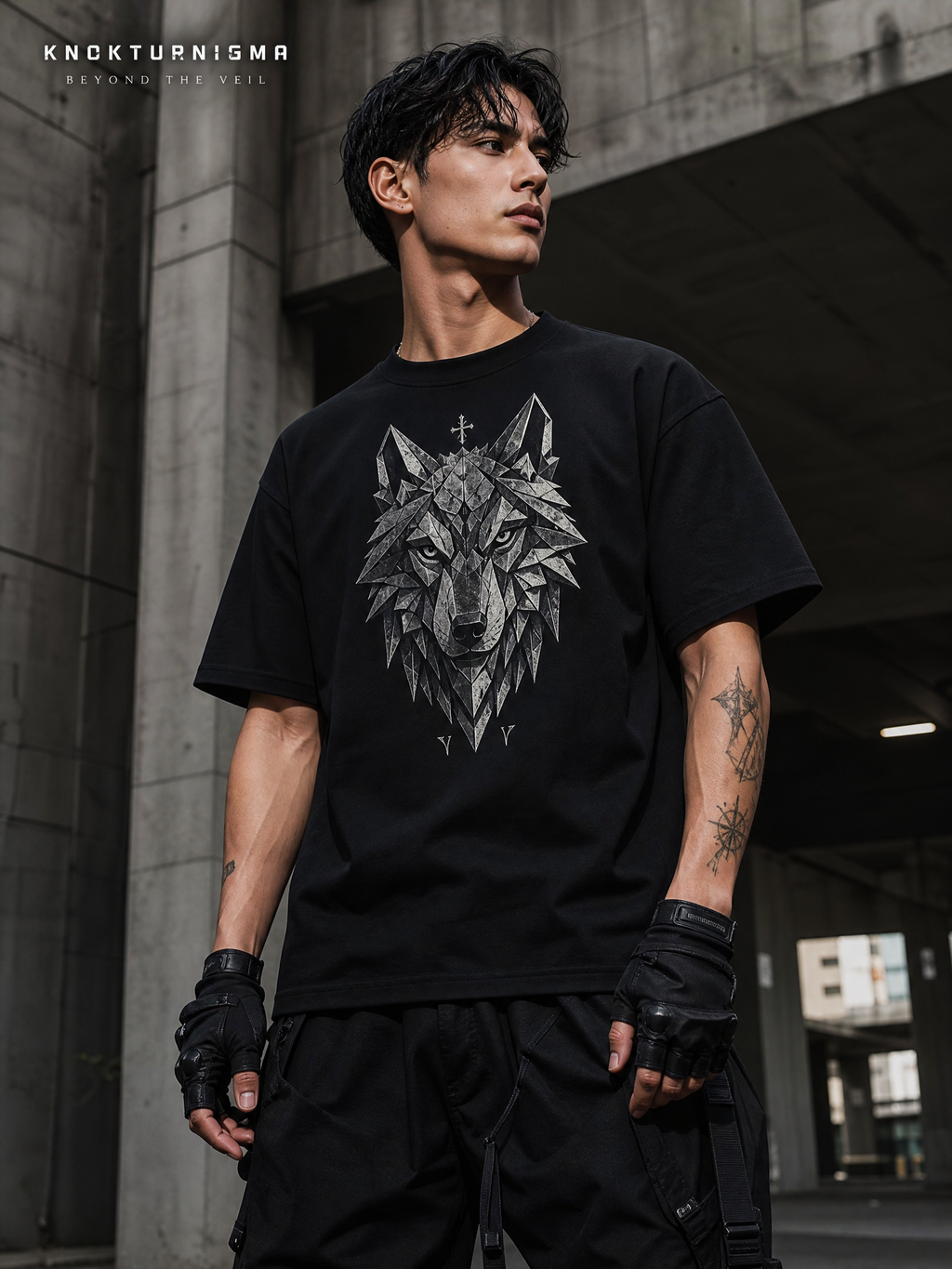 Knokturnigma — Wolf Sentinel Tee