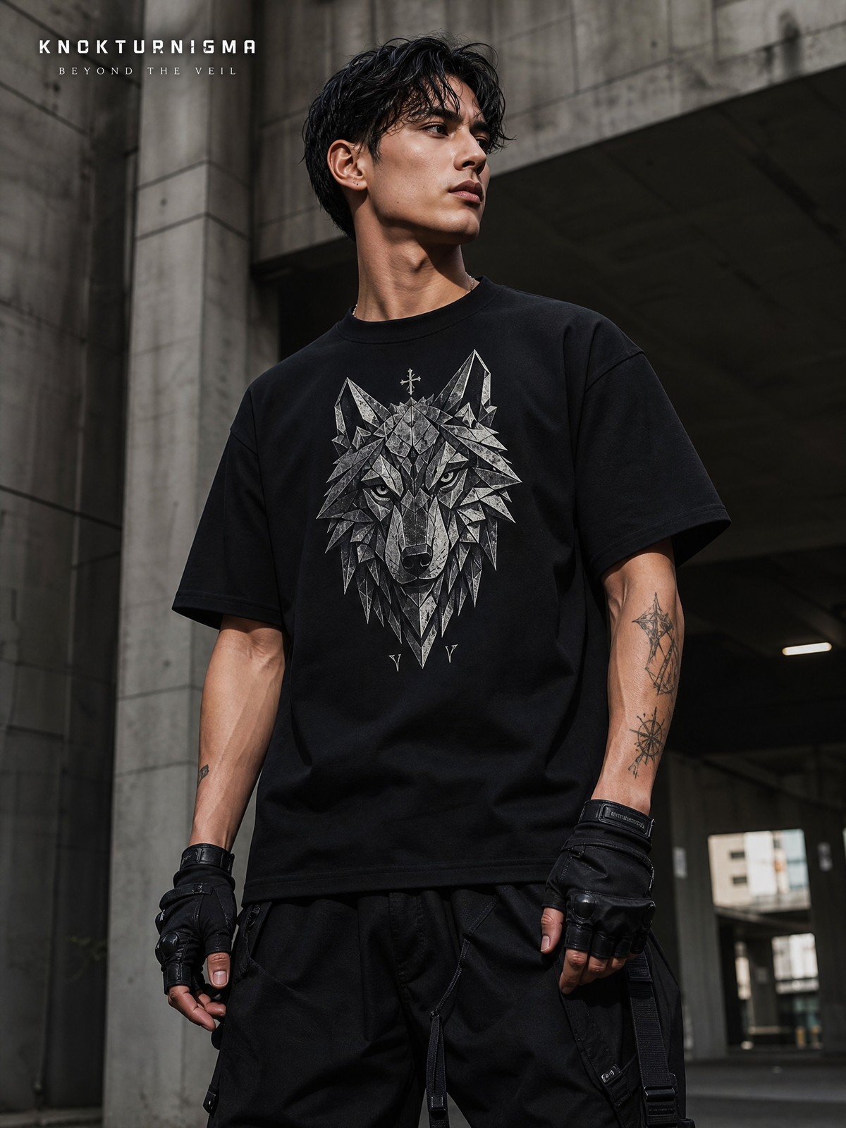 Knokturnigma — Wolf Sentinel Tee