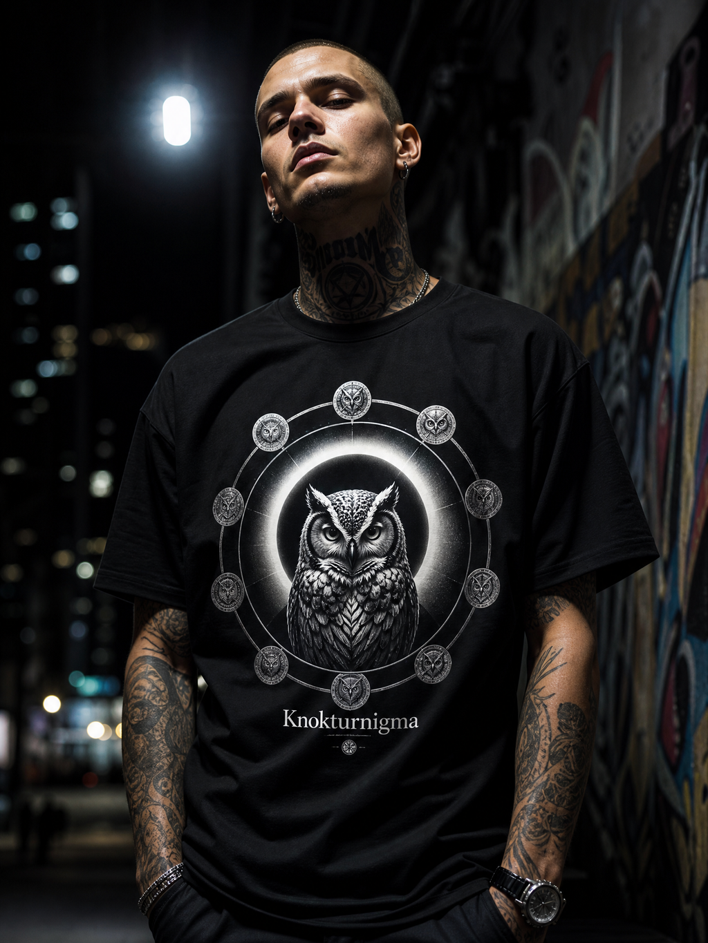 Knokturnigma Tee — Eclipse Guardian