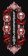 Crimson Oath Tee - back spine print