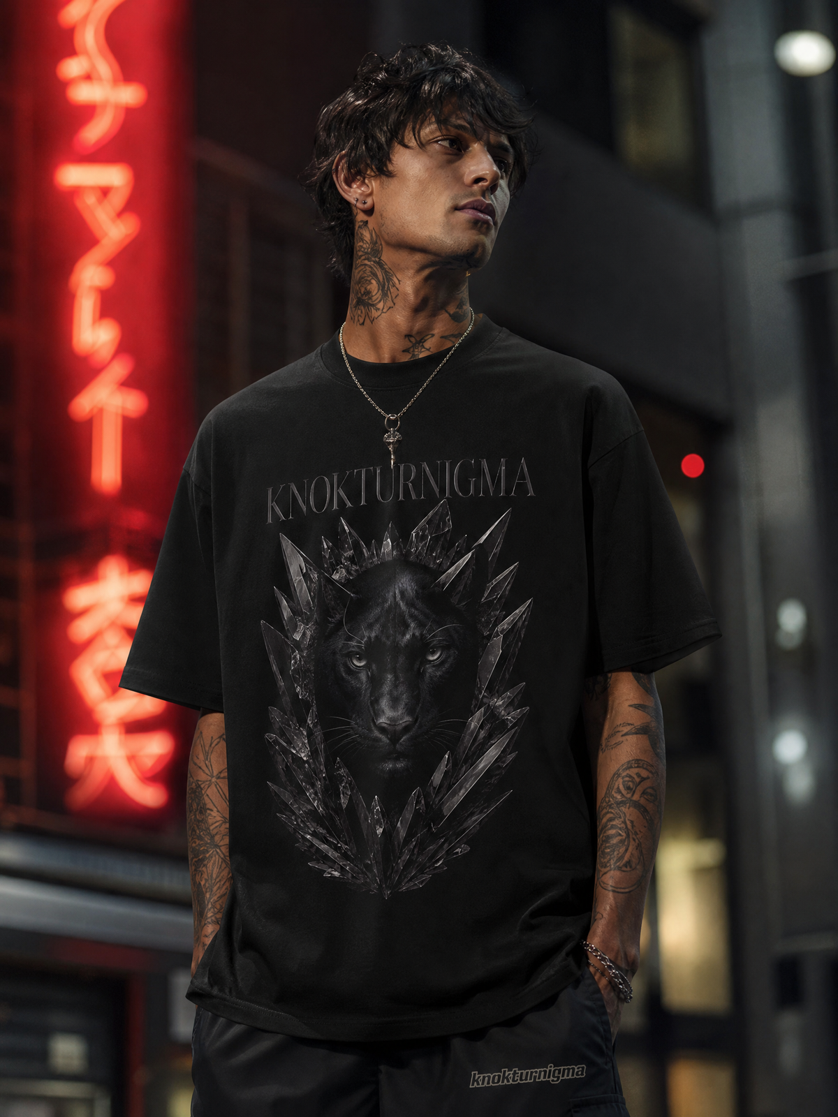 Knokturnigma is — Obsidian Panther Tee