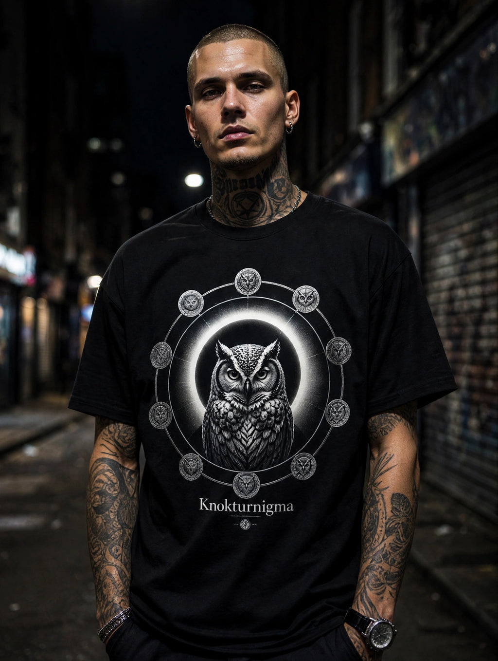 Knokturnigma Tee — Eclipse Guardian