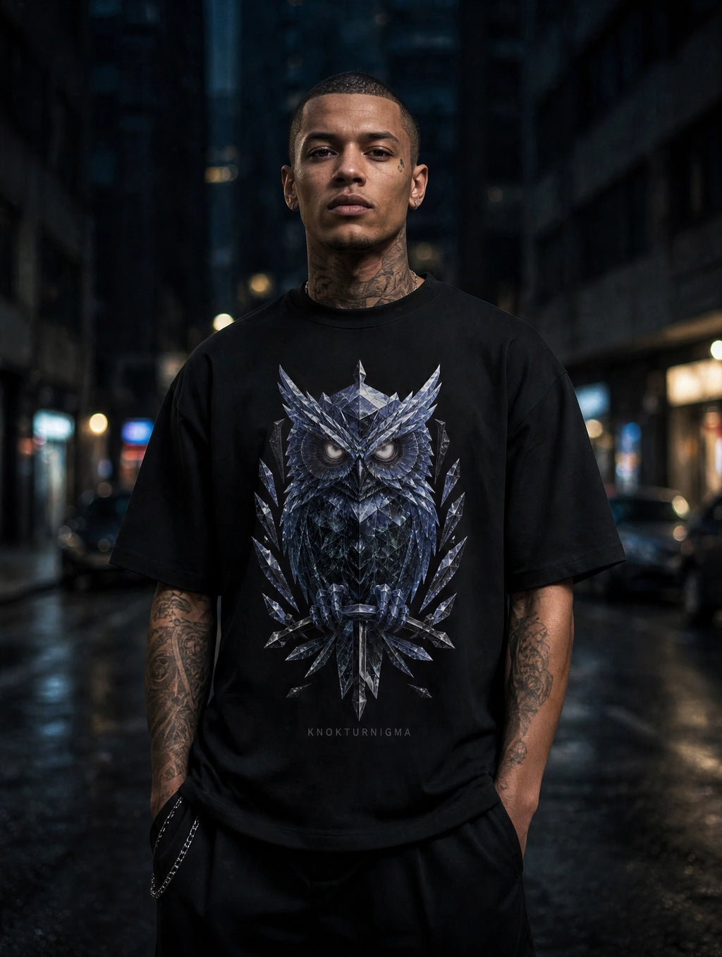 Knokturnigma— Night Oracle Owl Tee