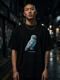 Knokturnigma Tee — Snow Owl Node